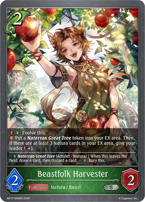 Image for Beastfolk Harvester (BP17-009EN) - Shadowverse: Evolve
