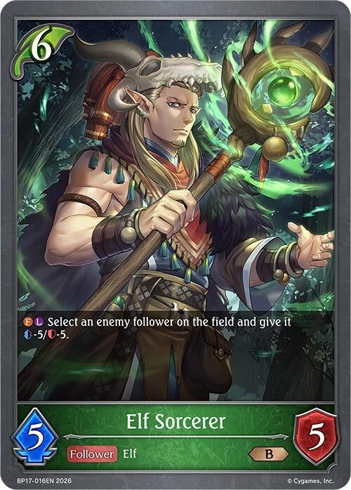 Image for Elf Sorcerer (BP17-016EN) - Shadowverse: Evolve