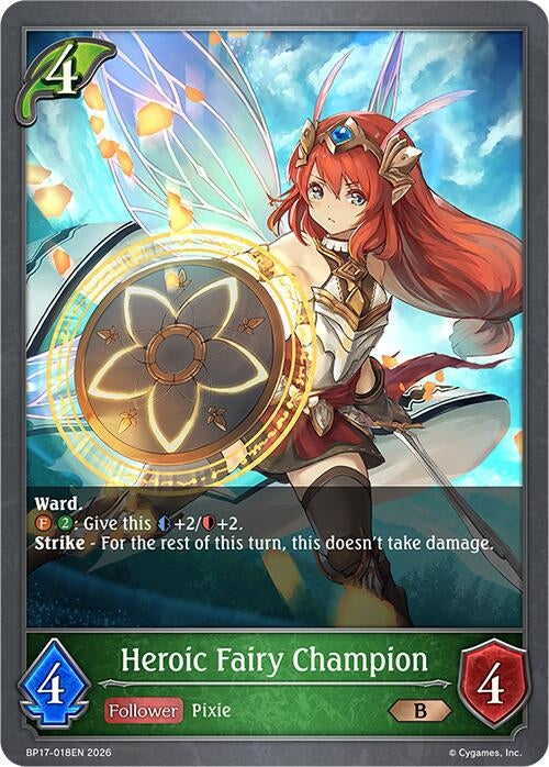 Image for Heroic Fairy Champion (BP17-018EN) - Shadowverse: Evolve