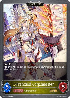 Frenzied Corpsmaster (Evolved) (BP17-024EN)
