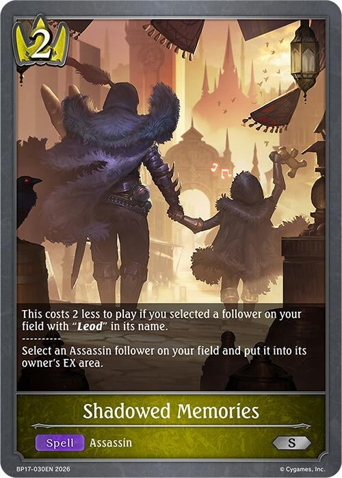 Image for Shadowed Memories (BP17-030EN) - Shadowverse: Evolve