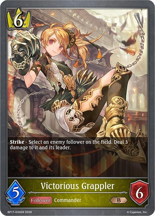 Image for Victorious Grappler (BP17-034EN) - Shadowverse: Evolve