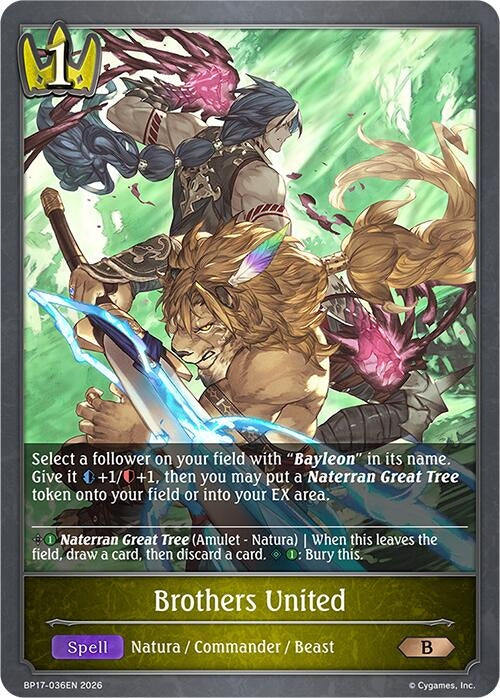 Image for Brothers United (BP17-036EN) - Shadowverse: Evolve