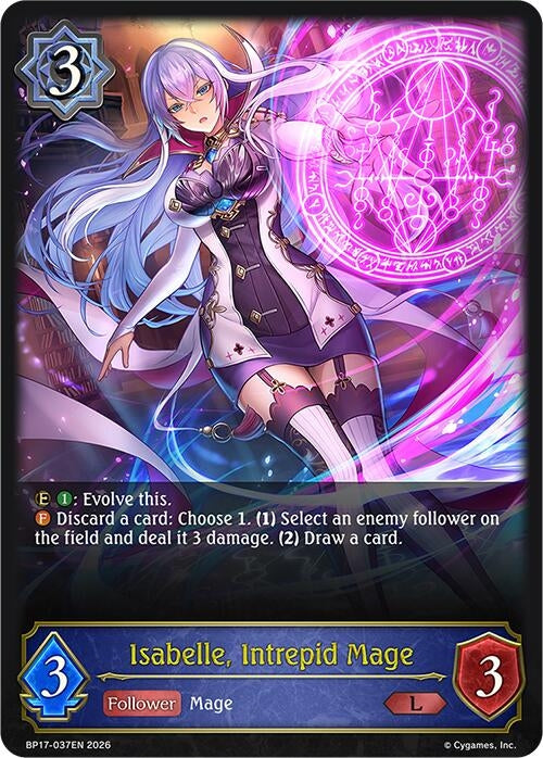Image for Isabelle, Intrepid Mage (BP17-037EN) - Shadowverse: Evolve