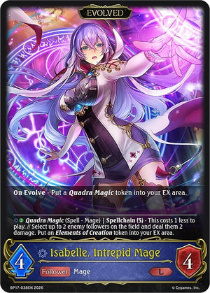 Isabelle, Intrepid Mage (Evolved) (BP17-038EN)