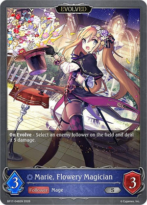 Marie, Flowery Magician (Evolved) (BP17-046EN)