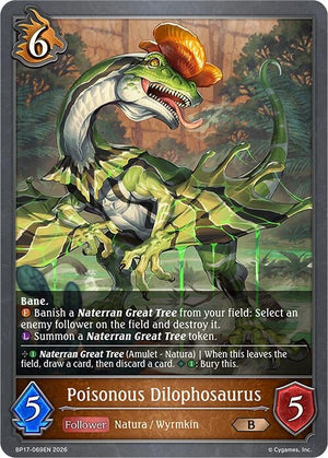 Poisonous Dilophosaurus (BP17-069EN)