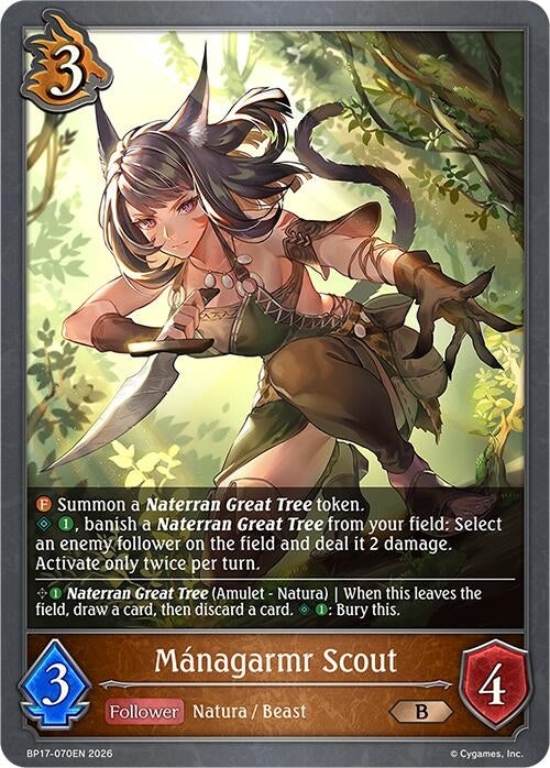 Image for Managarmr Scout (BP17-070EN) - Shadowverse: Evolve