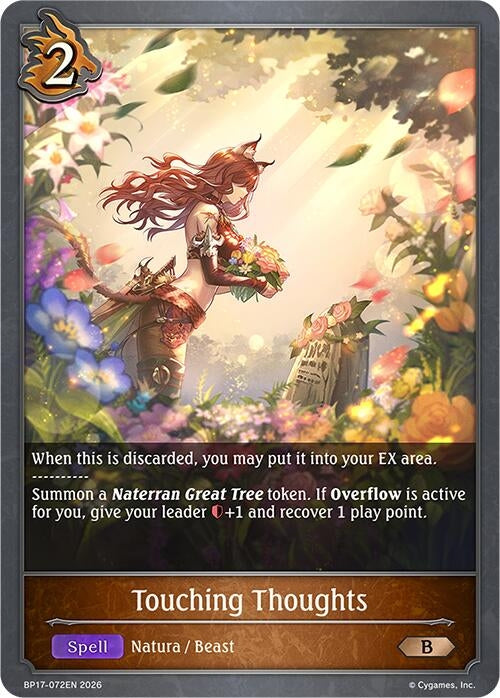 Image for Touching Thoughts (BP17-072EN) - Shadowverse: Evolve