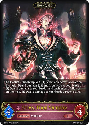Urias, Final Vampire (Evolved) (BP17-075EN)