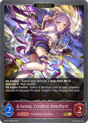 Aenea, Creative Amethyst (Evolved) (BP17-078EN)
