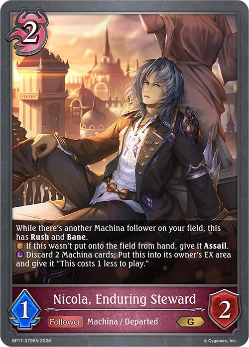 Image for Nicola, Enduring Steward (BP17-079EN) - Shadowverse: Evolve