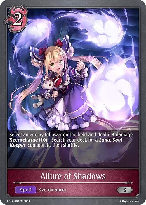 Image for Allure of Shadows (BP17-084EN) - Shadowverse: Evolve
