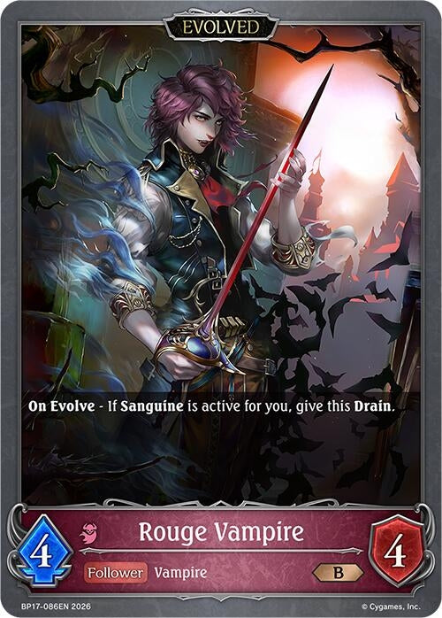 Image for Rouge Vampire (Evolved) (BP17-086EN) - Shadowverse: Evolve