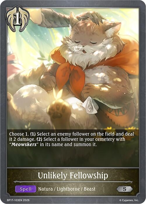 Image for Unlikely Fellowship (BP17-103EN) - Shadowverse: Evolve