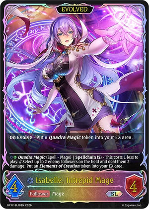 Isabelle, Intrepid Mage (Evolved) (SL) (BP17-SL10EN)