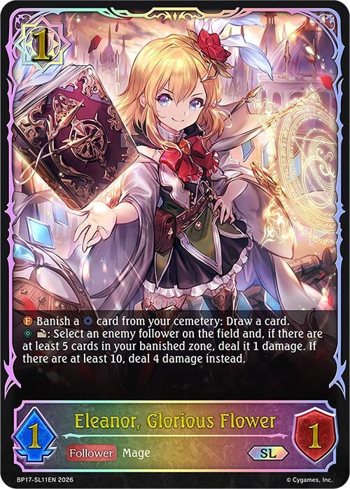 Image for Eleanor, Glorious Flower (SL) (BP17-SL11EN) - Shadowverse: Evolve