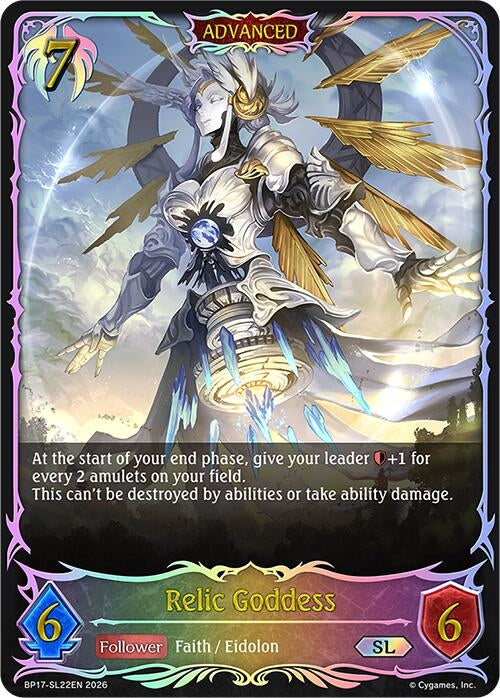 Image for Relic Goddess (SL) (BP17-SL22EN) - Shadowverse: Evolve