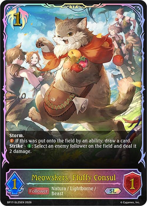Meowskers, Fluffy Consul (SL) (BP17-SL25EN)