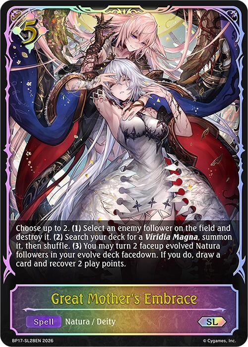 Image for Great Mother's Embrace (SL) (BP17-SL28EN) - Shadowverse: Evolve