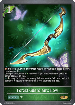 Forest Guardian's Bow - P01EN (Foil) (BP17-P01EN)