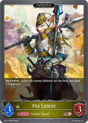Fox Lancer (Evolved) - P08EN (Foil) (BP17-P08EN)