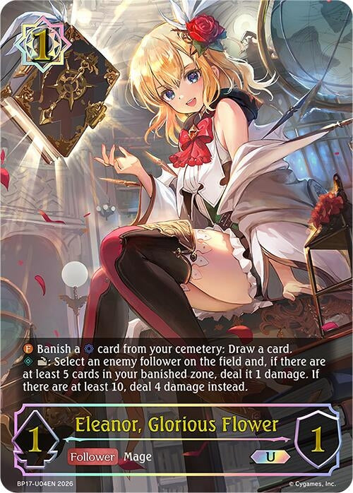 Image for Eleanor, Glorious Flower (U) (BP17-U04EN) - Shadowverse: Evolve