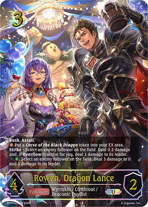 Rowen, Dragon Lance (U) (BP17-U06EN)