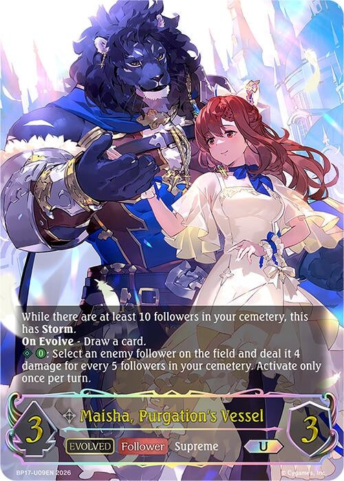 Image for Maisha, Purgation's Vessel (Evolved) (U) (BP17-U09EN) - Shadowverse: Evolve