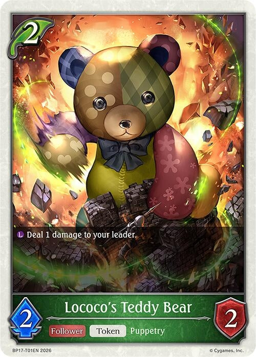 Image for Lococo's Teddy Bear (BP17-T01EN) - Shadowverse: Evolve