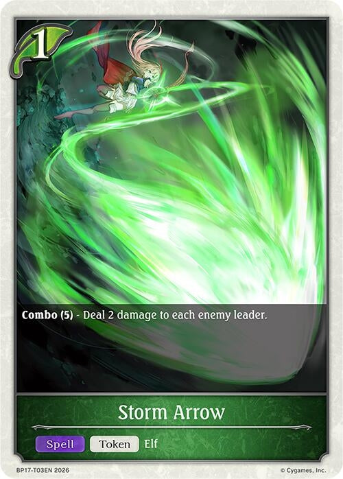 Image for Storm Arrow (BP17-T03EN) - Shadowverse: Evolve