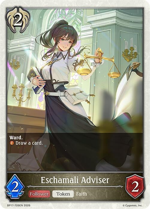 Image for Eschamali Adviser (BP17-T09EN) - Shadowverse: Evolve
