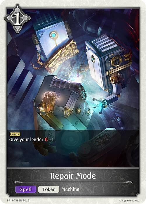 Image for Repair Mode (BP17-T18EN) - Shadowverse: Evolve