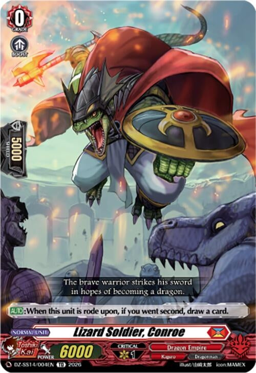Image for Lizard Soldier, Conroe (DZ-SS14/004EN) - Cardfight Vanguard