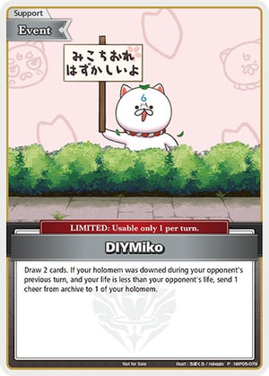 DIYMiko (P) (Alternate Art: 35P Sign) (hBP05-079) (hOCGP)