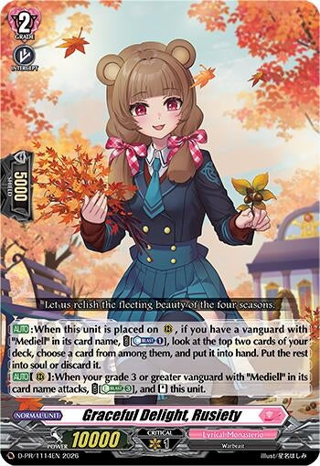 Image for Graceful Delight, Rusiety (D-PR/1114EN) - Cardfight Vanguard