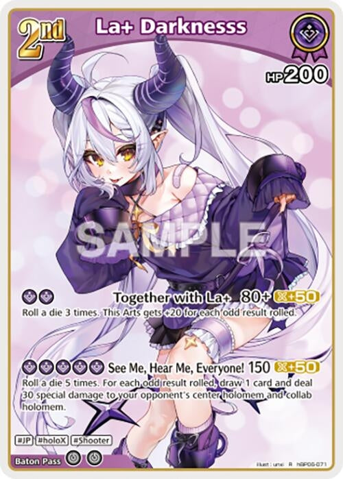 Image for La+ Darknesss (R) (hBP06-071) (HBP06E) - Hololive