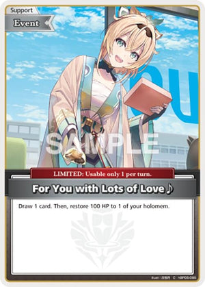 For You with Lots of Love~ (C) (hBP06-086) (HBP06E)
