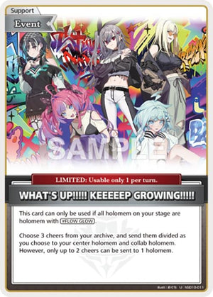 WHAT'S UP!!!!! KEEEEEP GROWING!!!!! (U) (hSD10-011) (HBP06E)