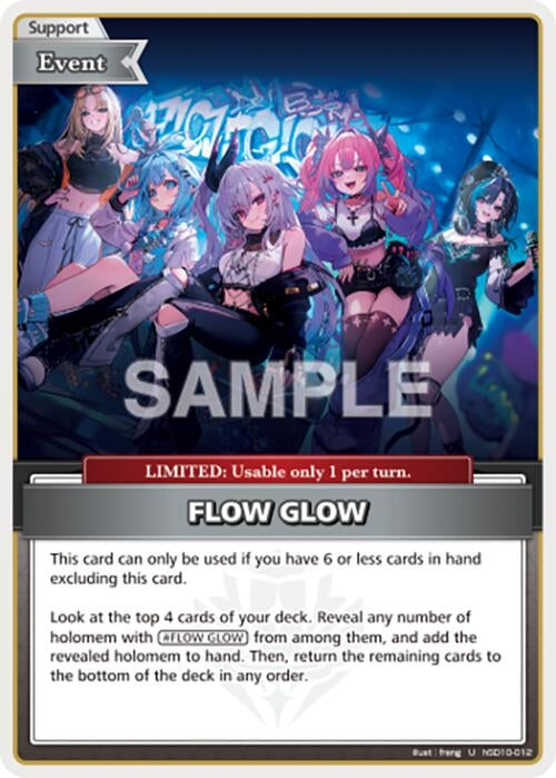 Image for FLOW GLOW (U) (hSD10-012) (HBP06E) - Hololive
