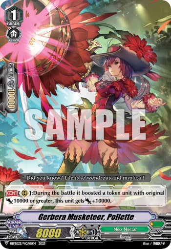 Gerbera Musketeer, Pollette (BSF2023/VGP01) [Bushiroad Event Cards]