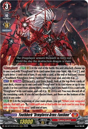 Youthberk "Draegforce Arms: Fantome" (DZ-BT14/001EN)