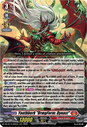 Youthberk "DraegForm: Dynast" (DZ-BT14/002EN)
