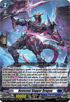 Reverent Dagger Dragon (DZ-BT14/008EN)