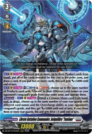 Librate Battalion Commander, Aelquilibra "Fantome" (DZ-BT14/010EN)