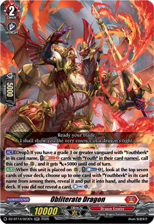 Obliterate Dragon (DZ-BT14/023EN)