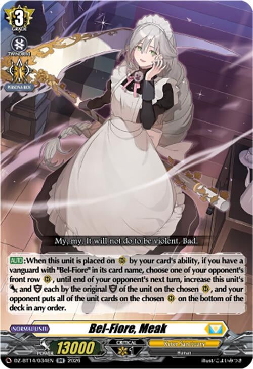 Image for Bel-Fiore, Meak (DZ-BT14/034EN) - Cardfight Vanguard