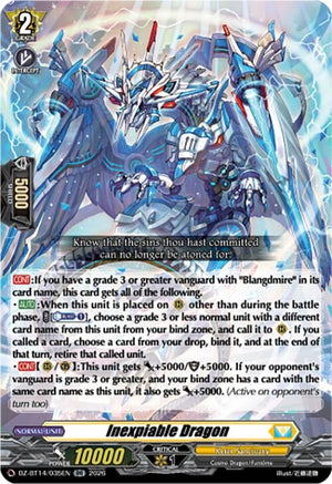 Inexpiable Dragon (DZ-BT14/035EN)