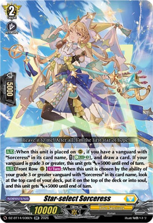 Star-select Sorceress (DZ-BT14/036EN)