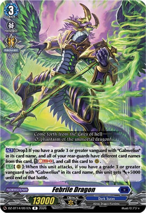Febrile Dragon (DZ-BT14/051EN)